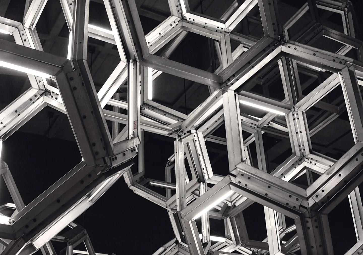 Structure métallique de grande portée